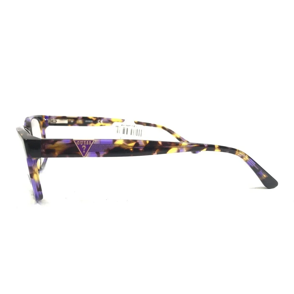 Guess Eyeglasses Frames GU2848 083 Purple Brown Yellow Tortoise 54-15-140